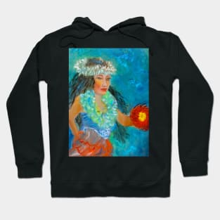 Hawaiian Hula Maiden Hoodie